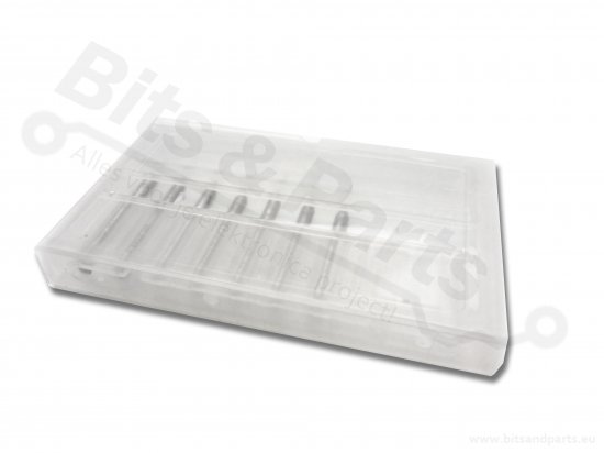 Borenset micro 0,1 - 1mm oa. v. schoonmaken van 3D printer nozzles